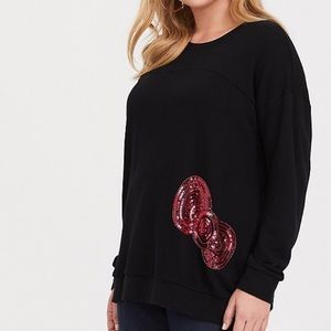 TORRID hello kitty black sweatshirt
